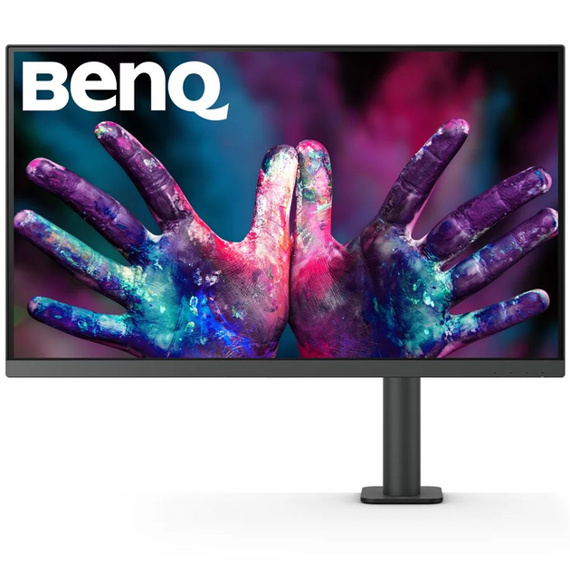Монитор BenQ PD2705UA TFT 27" IPS 4K UHD sRGB HDMI DP USB-C USB-hub HAS колонки Deep Grey (9H.LKDLA.TPE) - изображение 1