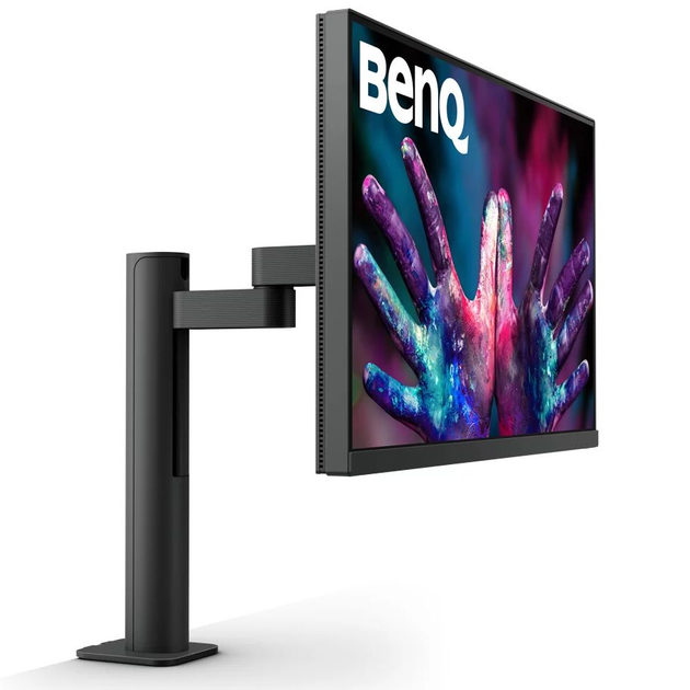 Монитор BenQ PD2705UA TFT 27" IPS 4K UHD sRGB HDMI DP USB-C USB-hub HAS колонки Deep Grey (9H.LKDLA.TPE) - изображение 2