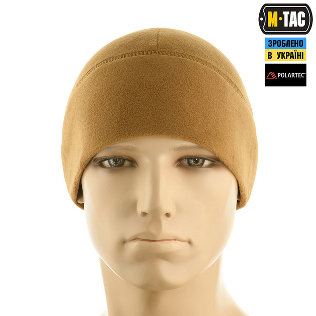 Шапка M-Tac Watch Cap флис Light Polartec Gen.II Coyote M - изображение 2