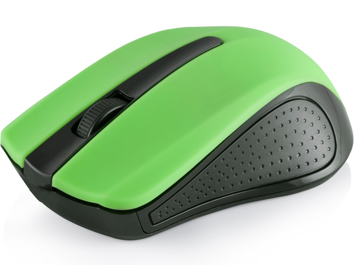 Беспроводная мышка Modecom MC-WM9 2кн 1200dpi Black-Green (M-MC-0WM9-180) - Фото 2 Беспроводная мышка Modecom MC-WM9 2кн 1200dpi Black-Green (M-MC-0WM9-180) - изображение 2