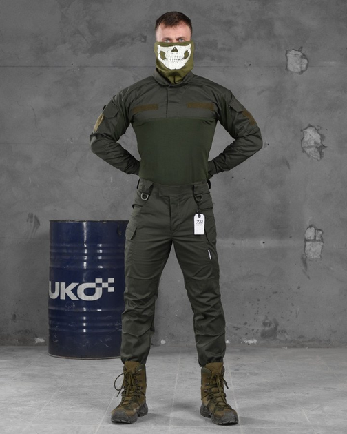 Стрейчевые тактический костюм tactical minnesota олива XL - изображение 1