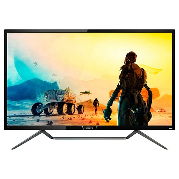 Монитор TFT 42.5" Philips 436M6VBPAB MVA 4K DisplayHDR 1000 HDMI DP mDP USB-C USB хаб 3840x2160 колонки черный - изображение 1