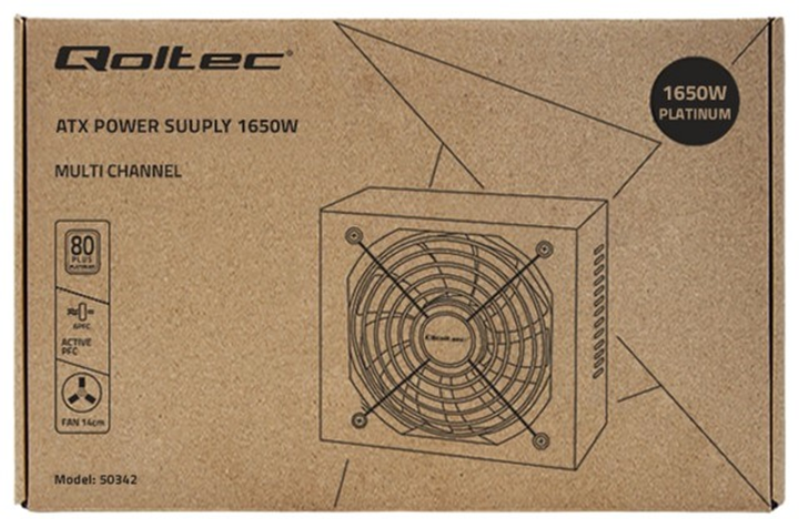 Zasilacz Qoltec Monolith 80 Plus Platinum 1650 W (5901878503424) - obraz 6