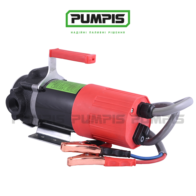 Насос для перекачування дизельного палива PUMPIS 12-80, 12 В, 80 л/хв - зображення 3