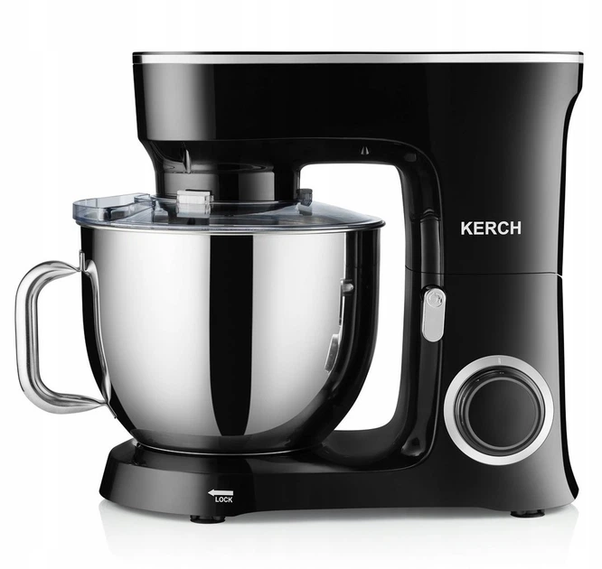 Тестомес миксер планетарный KERCH Baker Black 3000 Вт 7л – фото