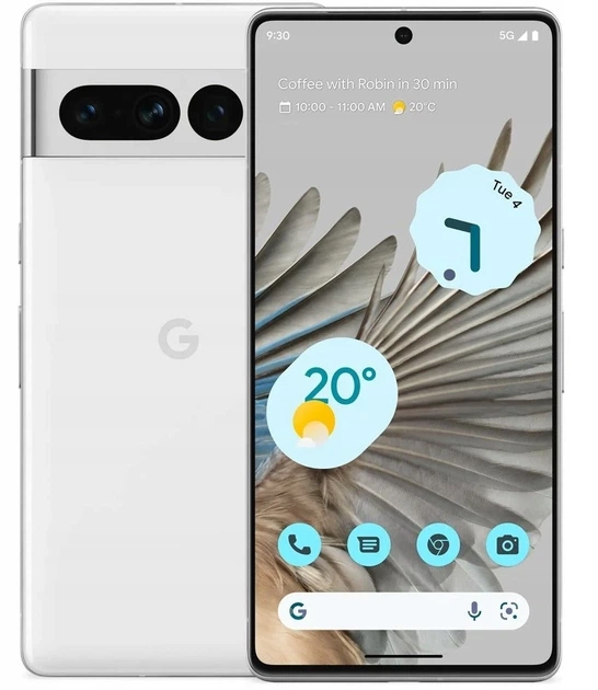 ☆pixel 7 pro☆256gb☆ Смартфон Google Pixel 7 Pro 12/256GB, Snow – фото, відгуки