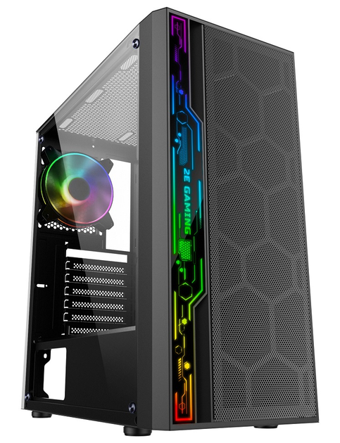 Корпус 2E Gaming SPERO (G2052), Black, без БЖ (2E-G2052) - зображення 1