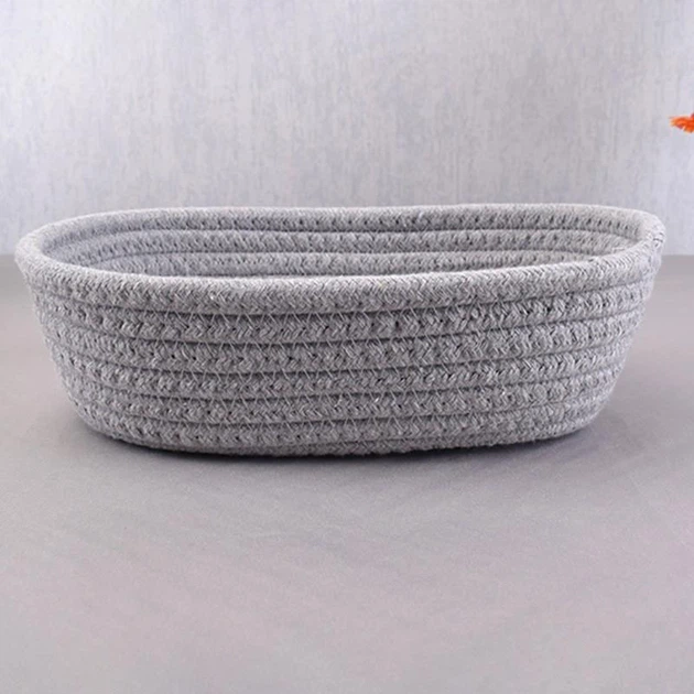 Корзина для хранения Бокс плетеный для хранения Jemma Medium Gray (AN0103466) - изображение 2