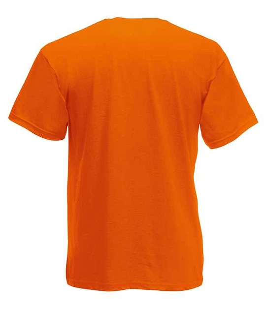 Футболка мужская Fruit of the Loom Original T 3XL Оранжевый (0610820443XL) - изображение 2