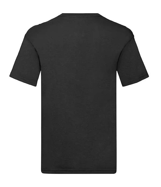 Футболка Fruit of the Loom Original v neck T 3XL 36 Чорний (0614260363XL) - зображення 2