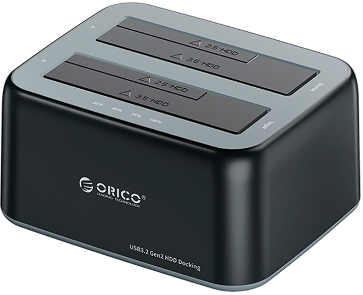 Stacja dokująca Orico 6829C3-C-EU-BK-BP do HDD/SSD 2.5/3.5" USB 3.1 (6829C3-C-EU-BK-BP) - obraz 1
