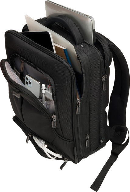 Рюкзак для ноутбука Dicota Laptop Backpack Eco PRO 12-14.1" Black (D30846-RPET) - зображення 6