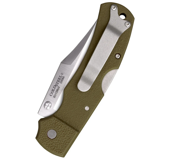 Ніж складаний Cold Steel Double Safe Hunter, OD Green, Blister (CST CS-23JCZ) - зображення 2