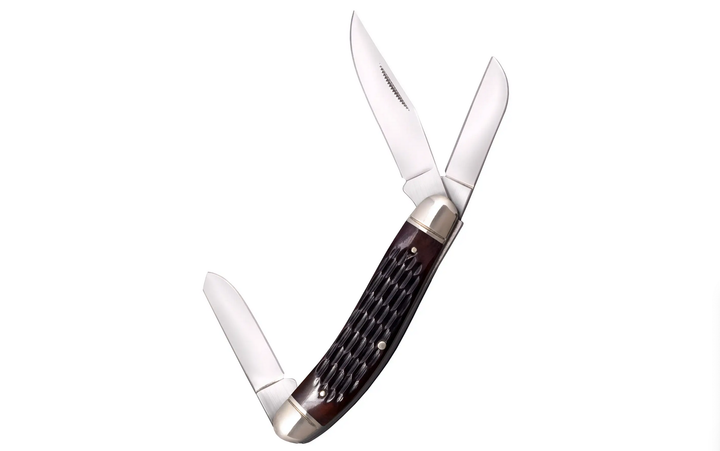 Нож складной Cold Steel Gentleman's Stockman, Jigged Bone (CST CS-FL-GSTKM-J) - изображение 1