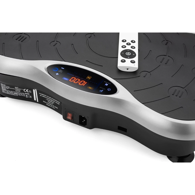 Виброплатформа Gymtek XP500 Silver до 180 кг для похудения и тонуса + Эспандеры - изображение 9