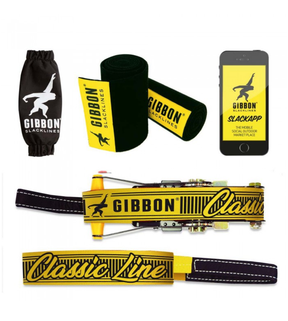 Набор для слеклайна Gibbon Classic Line XL 2019 no Treewear Set (GB 19849) - изображение 2