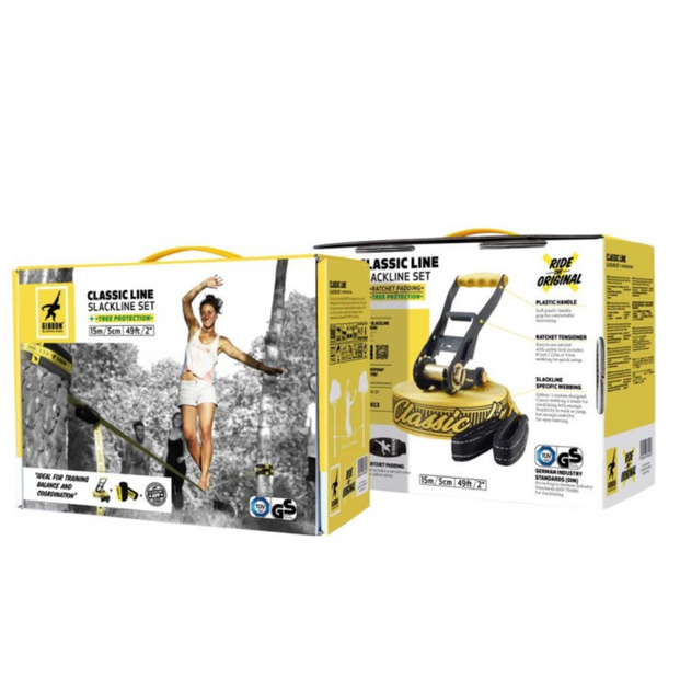 Набор для слеклайна Gibbon Classic Line XL 2019 no Treewear Set (GB 19849) - изображение 4