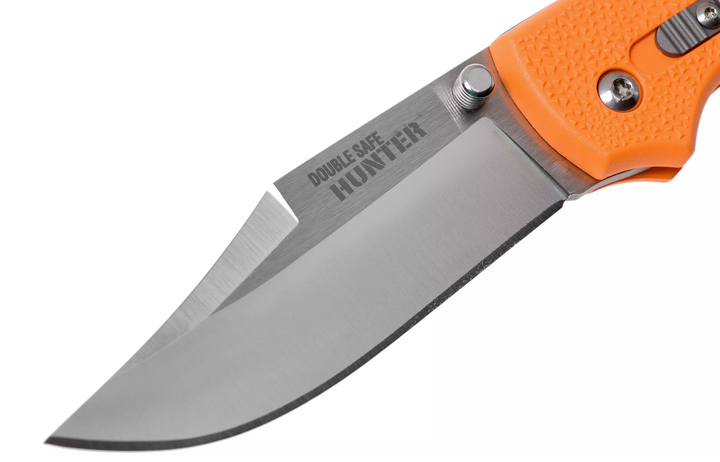 Нож складной Cold Steel Double Safe Hunter, Orange, Blister (CST CS-23JBZ) - Фото 5 Нож складной Cold Steel Double Safe Hunter, Orange, Blister (CST CS-23JBZ) - изображение 5