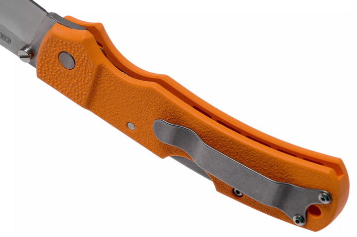 Нож складной Cold Steel Double Safe Hunter, Orange, Blister (CST CS-23JBZ) - Фото 7 Нож складной Cold Steel Double Safe Hunter, Orange, Blister (CST CS-23JBZ) - изображение 7