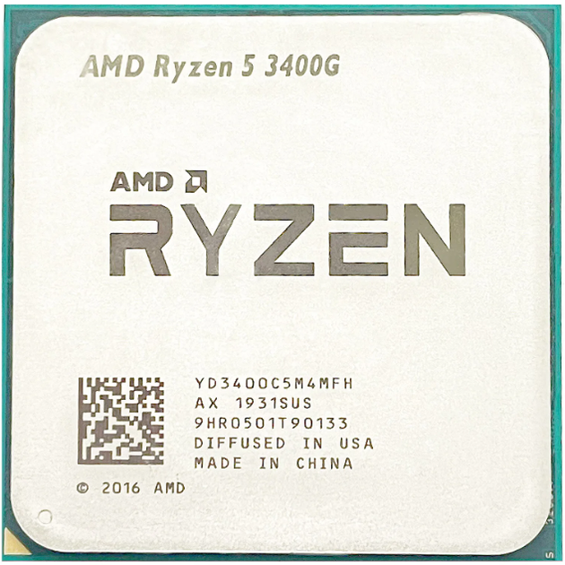 Процесор AMD Ryzen 5 3400G 3.7-4.2 GHz 65 W Radeon RX Vega 11 AM4 Б/В - зображення 2