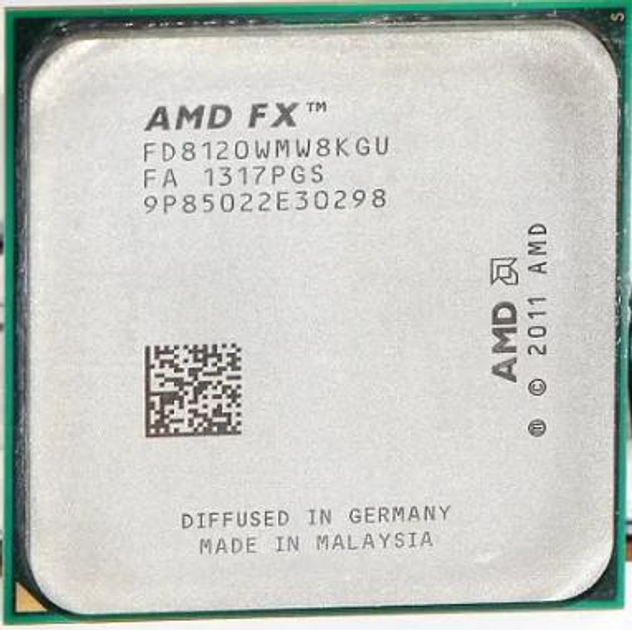 Процесор AMD FX-Series FX-8120 (8-core) 3.1-4.0 GHz 95W Б/В – фото ...