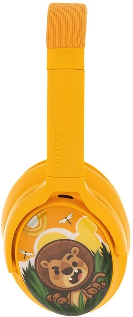 Słuchawki BuddyPhones Cosmos Plus ANC Yellow (BT-BP-COSMOSP-YELLOW) - obraz 3