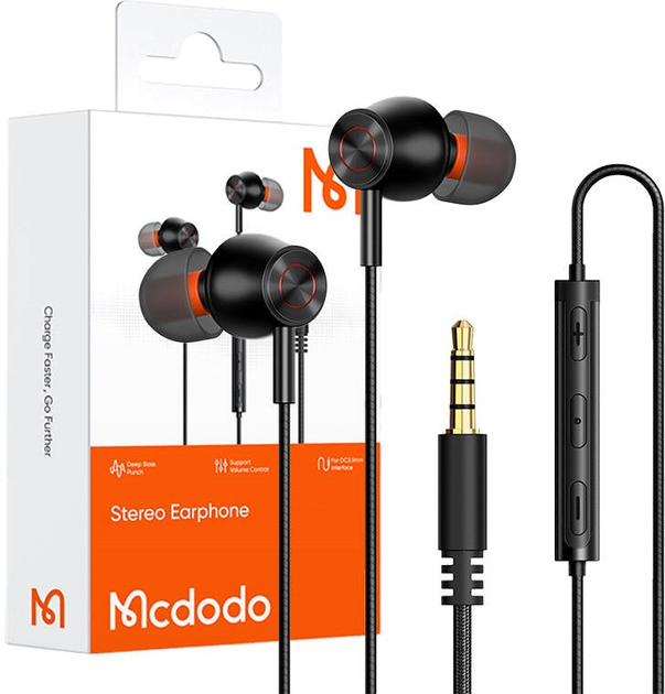Słuchawki Mcdodo HP-3500 Black (6921002635004) - obraz 4