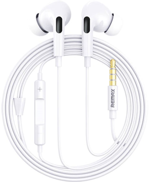 Słuchawki Remax RM-533 3.5 mini jack 1.2 m White (6954851212348) - obraz 1