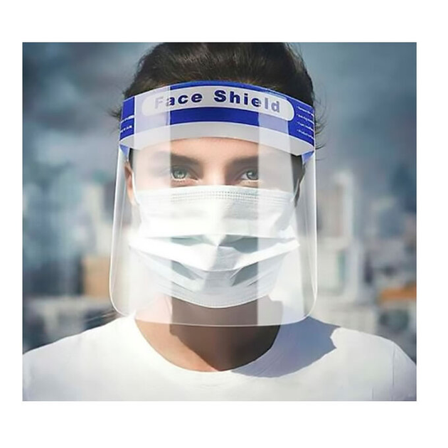 Захисна маска для обличчя Face Shield Transparent Safety (8400000000004) - зображення 1