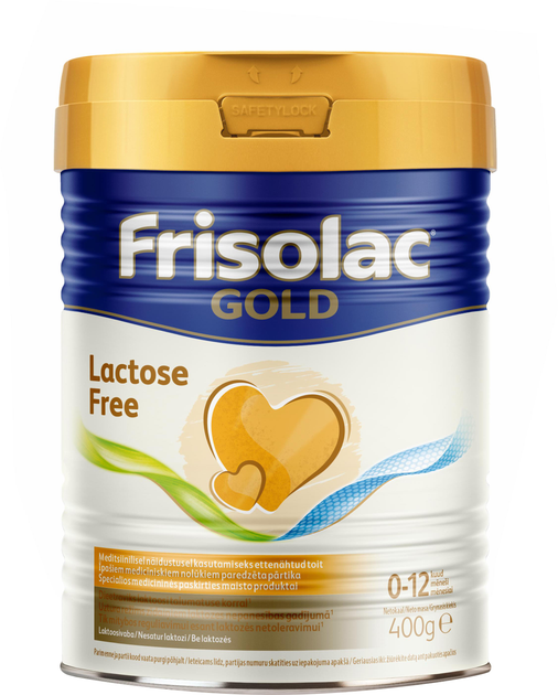 Смесь сухая молочная Frisolac Lactose Free 400 г (8716200727891) - изображение 1