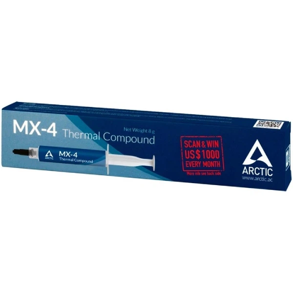 Термопаста Arctic Cooling MX-4 шприц 8г (ACTCP00008B) - зображення 2
