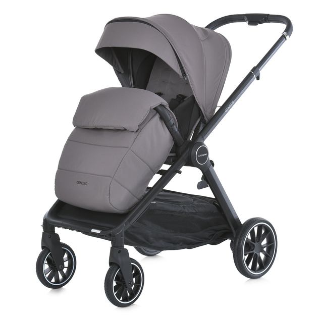 Универсальная коляска 2в1 El Camino GENESIS ME 1126 Taupe Gray Светло-серая - изображение 4