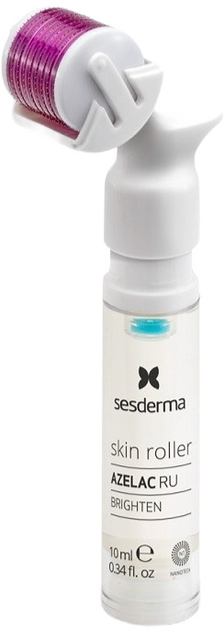 Zestaw do pielęgnacji twarzy Sesderma Skin Roller Azelac Ru Serum rozjaśniające 10 ml + Wałek do twarzy (8429979460936) - obraz 2