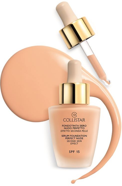 Тональний крем Collistar Perfect Nude SPF 15 Second Skin Effect 2 Beige 30 мл (8015150134521) - зображення 1