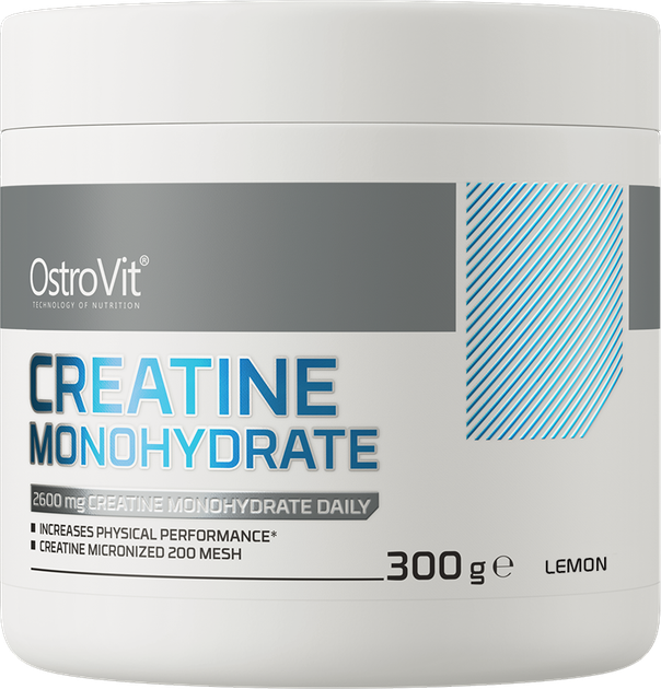 Kreatyna OstroVit Creatine 300 g Cytryna (5902232611489) - obraz 1