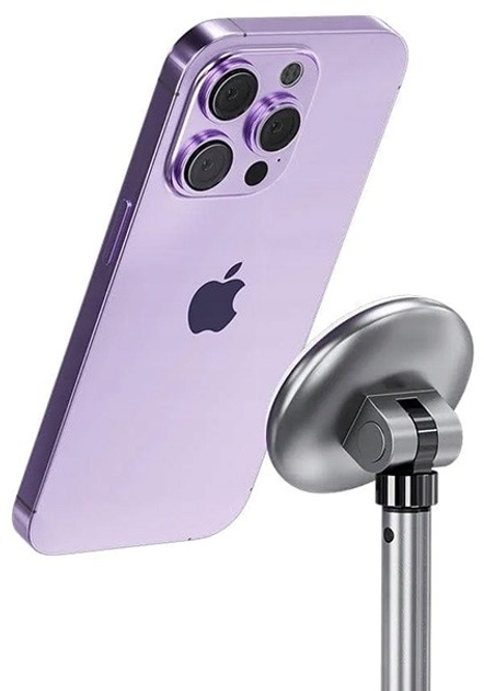 Бездротова зарядка INVZI 3в1 MagFree для iPhone, iWatch, Airpods Grey (602309980115) - зображення 2