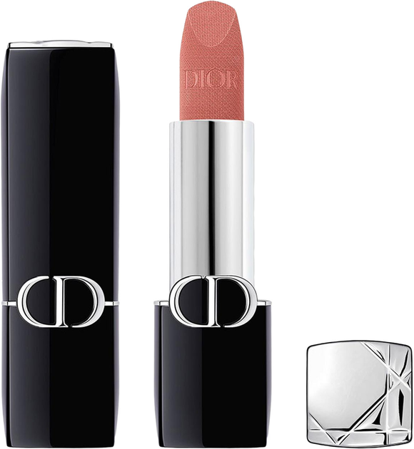 Помада для губ Dior Rouge Velvet 100 Nude Look 3.5 г (3348901658409) - зображення 1