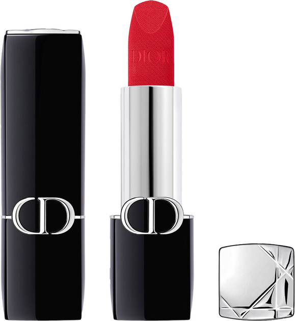 Szminka Dior Rouge Velvet 666 Rouge en Diable 3.5 g (3348901658447) - obraz 1