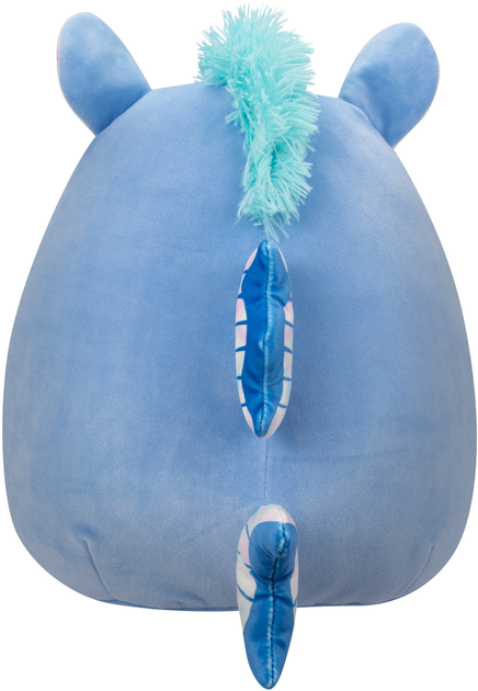 М'яка іграшка Squishmallows Romano - Blue Hippocampus W/Iridescent Belly (0196566214477) - зображення 5