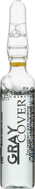Ampułki Salerm Cosmetics Gray Cover do lepszego farbowania siwych włosów 12 x 5 ml (8420282006705) - obraz 2