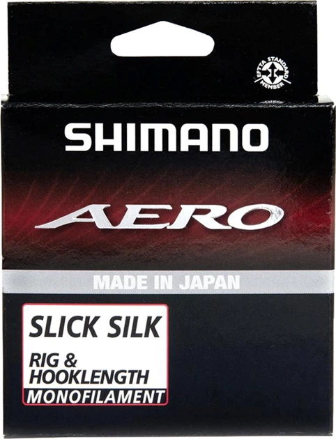 Леска Shimano Aero Slick Silk Rig/Hooklength 100 м 0.240 мм 5.28 кг (22665856) - Фото 1 Леска Shimano Aero Slick Silk Rig/Hooklength 100 м 0.240 мм 5.28 кг (22665856) - изображение 1