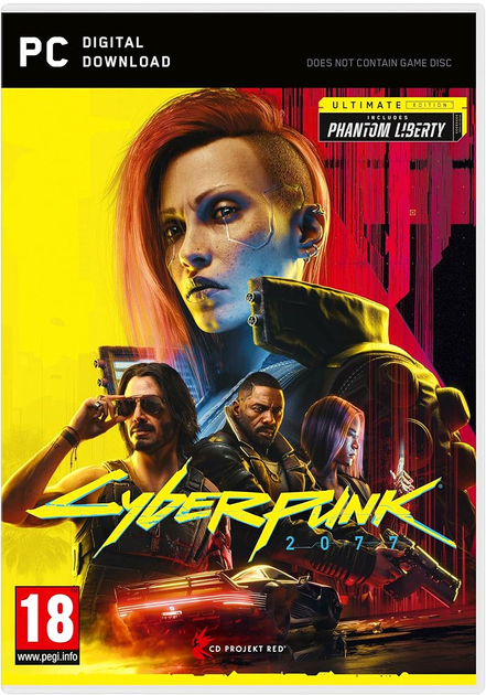 Гра PC Cyberpunk 2077: Ultimate Edition (Blu-ray диск) (5902367641962) - зображення 1