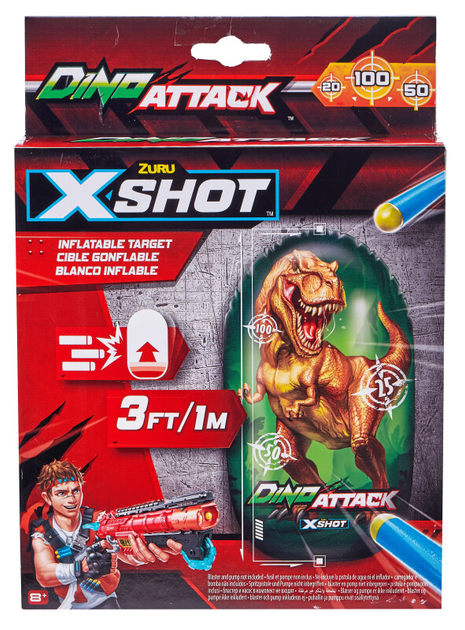 Nadmuchiwany cel Dinozaur Zuru X-Shot Dino Attack (4894680013018) - obraz 1