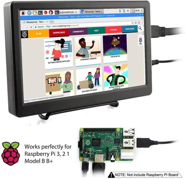 Монитор портативный 10.1" Elecrow SF101 Full HD IPS 60 Гц - изображение 3