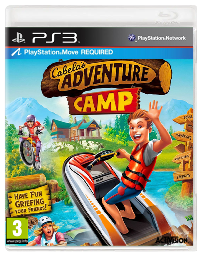 Гра Sony PlayStation 3 Cabela's Adventure Camp Англійська Версія Б/У - Фото 1 Гра Sony PlayStation 3 Cabela's Adventure Camp Англійська Версія Б/У - зображення 1