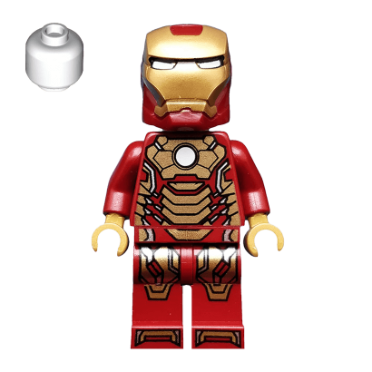 Фигурка Lego Marvel Iron Man Mark 42 Armor White Head Super Heroes sh072a 2 Б/У - Фото 1 Фигурка Lego Marvel Iron Man Mark 42 Armor White Head Super Heroes sh072a 2 Б/У - изображение 1