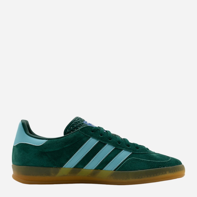 Чоловічі кеди низькі adidas Originals Gazelle Indoor IG9979 44.5 Темно-зелені (4066751277005) - зображення 1