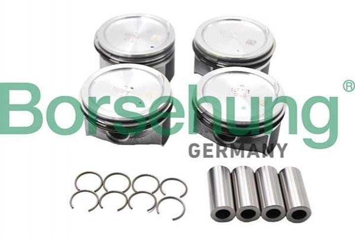 Поршня Borsehung B13577 Volkswagen Polo, Golf, Caddy, Jetta; Skoda Rapid, Yeti, Fabia, Octavia; Seat Toledo 04E107065CM, 04E107065DT, 04E107065EC - зображення 1