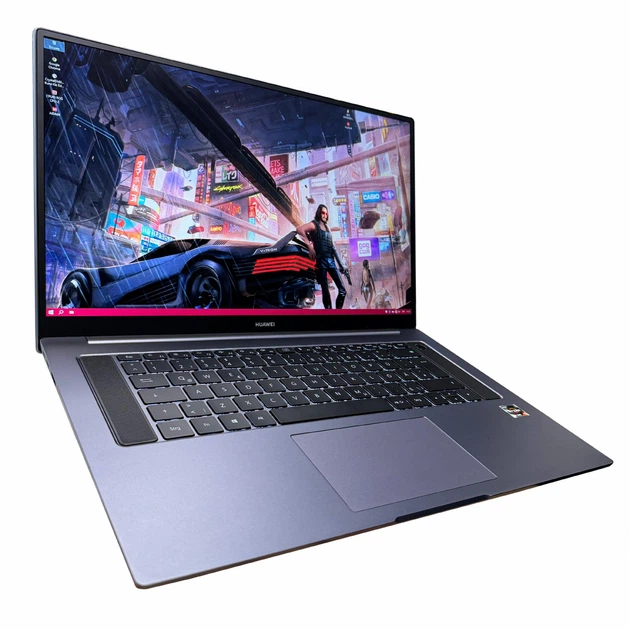 Ноутбук Huawei MateBook D16 (HVY-WAP9)/ 15.6" FullHD, IPS/ AMD Ryzen 5 4600H (6 ядер/ 12 потоков)/ AMD Radeon RX Vega 6/ RAM 16 GB DDR4/ 512 GB NVME/ Windows 10 Home/ Клавиатура с подсветкой Б\У - Фото 1 Ноутбук Huawei MateBook D16 (HVY-WAP9)/ 15.6" FullHD, IPS/ AMD Ryzen 5 4600H (6 ядер/ 12 потоков)/ AMD Radeon RX Vega 6/ RAM 16 GB DDR4/ 512 GB NVME/ Windows 10 Home/ Клавиатура с подсветкой Б\У - изображение 1