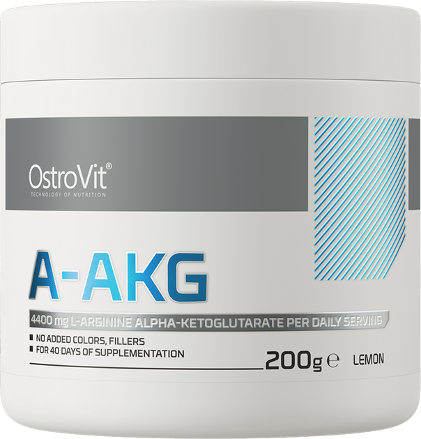 Амінокислота OstroVit A-AKG 200 г Лимон (5902232611618) - зображення 1